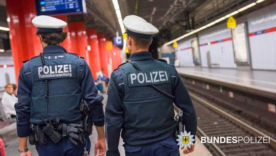 An den Münchner S-Bahnstationen ist die Bundespolizei im Einsatz. Foto: Bundespolizei