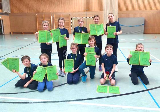 Beim Leichtathletik-Wettkampf vergangene Woche in Geisenhausen zeigten die jungen Athleten des TSV Taufkirchen starke Leistungen. Foto: privat