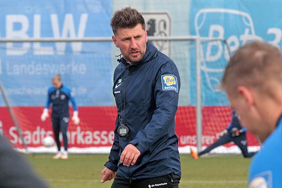 Neuer Cheftrainer in Halle: Stefan Reisinger.