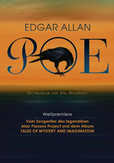 Das von Eric Woolfson inszenierte Musical Edgar Allan Poe gastiert vom 22. April bis 10. Mai im Deutschen Theater. 	Foto: VA