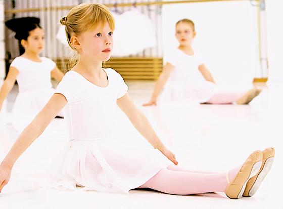 Die kleinen Tänzerinnen der Ballettschule zeigten was sie können. Foto: Privat