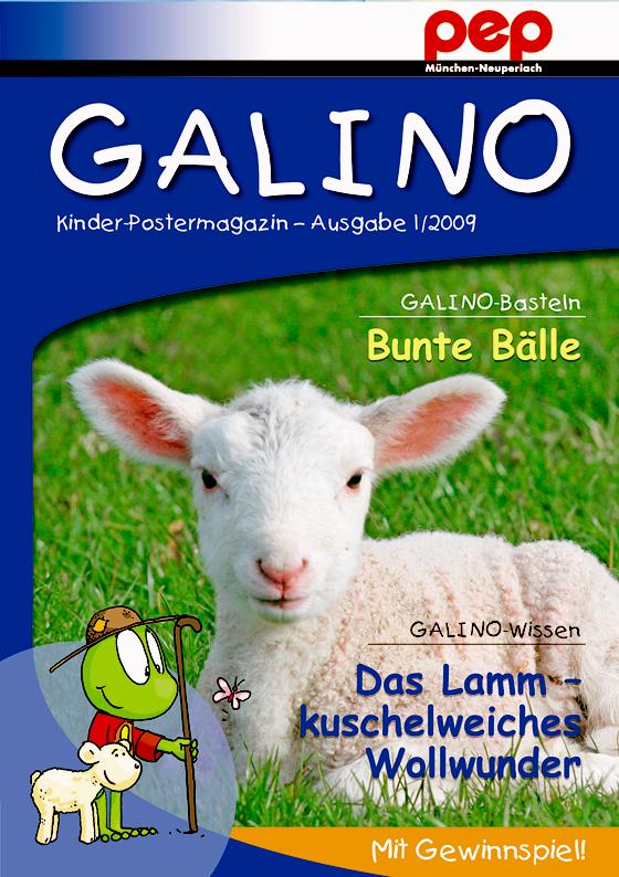 Im nächsten »Galino«-Heft dreht sich alles rund ums Schaf.