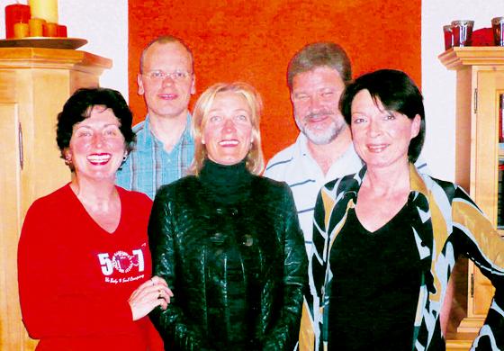 Der neue Vorstand (v.li.): Brigitte Knauer, Christoph Hildebrand, Martina Tucholski, Herbert Kanschat, Barbara Maiwald. Foto: Privat