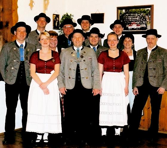 Die Römastoana blickten auf ihrer Mitgliederversammlung 2009 zurück.  Foto: Verein