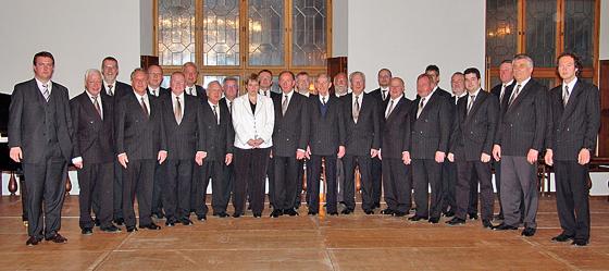 Der Münchner Männerchor verspricht ein außergewöhnliches Konzert im Max-Joseph-Saal.	Foto: VA