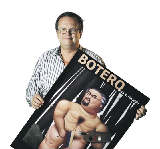 Kulturreferent Robert Wäger ist sichtlich stolz, nicht nur den Film »Botero« ankündigen zu können, sondern auch Regisseur Peter Schamoni.	Foto: privat