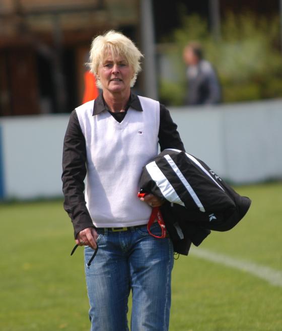 Die Chefin bleibt: Sissy Raith verlängerte beim TSV Eching.	Foto. ba