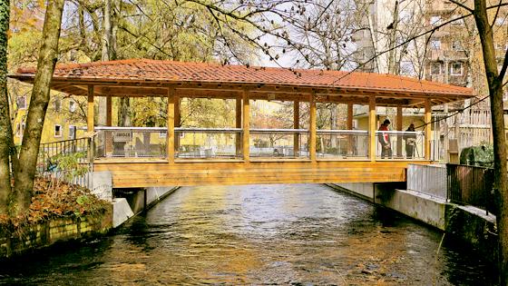 Bis zur Brücke am Auer Mühlbach führt die Ent­deckungstour der Freunde Haidhausens.	Foto: Archiv
