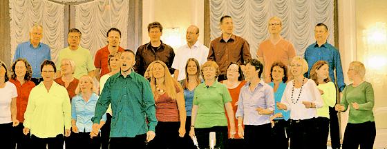 Die Changing Voices singen diesmal als »Vorgruppe« ihrer australischen Gäste.	Foto: VA