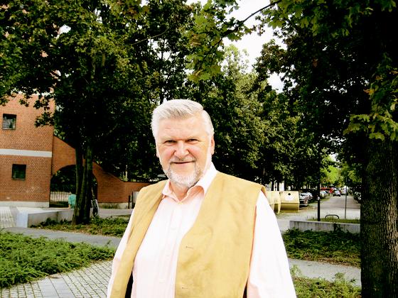 Karl Wagner, Mitbegründer von »Milbertshofen in Aktion«, appelliert an den Gemeinsinn der Milbertshofener.	Foto: au