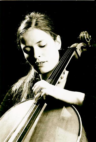 Lucia Menz am Violoncello. Foto: Privat