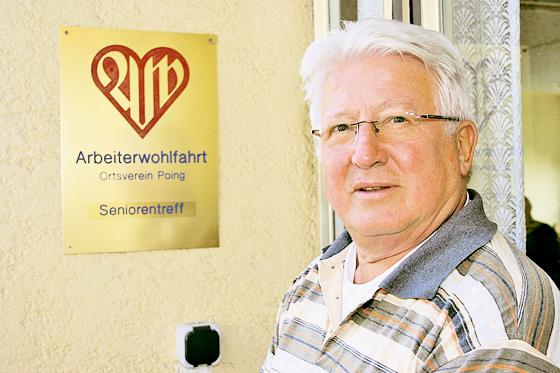 Man nennt ihn »Mr. AWO«. Seit 35 Jahren ist Wolfgang Schubert die treibende Kraft der Arbeiterwohlfahrt in Poing.	Foto: pt