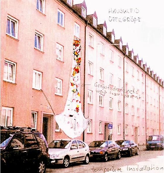 Soll am Samstag begrünt werden: Wohnhaus an der Clemensstraße.	Foto: VA
