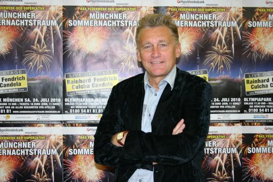 Star-Gast in München: Austro-Pop-Sänger Rainhard Fendrich. Foto: sm