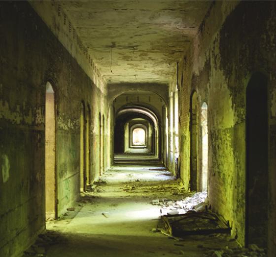 Poesie des Vorfalls: Magdalena Löschners Aufnahmen von den Beelitz-Heilstätten.	Foto: VA