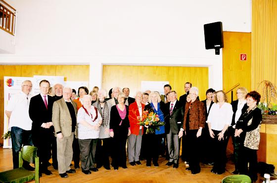 Die Ehrenamtlichen des Zentrum Aktiver Bürger feierten mit Bürgermeister