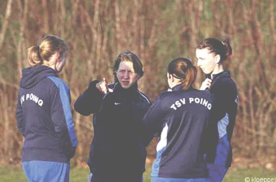 Die Fußballerfrauen freuen sich schon auf die neue Trainerin oder den neuen Trainer.	Foto: TSV Poing