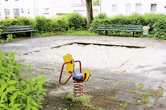 Der Spielplatz am Günzburger Platz ist in die Jahre gekommen und wird jetzt saniert. Foto: ws